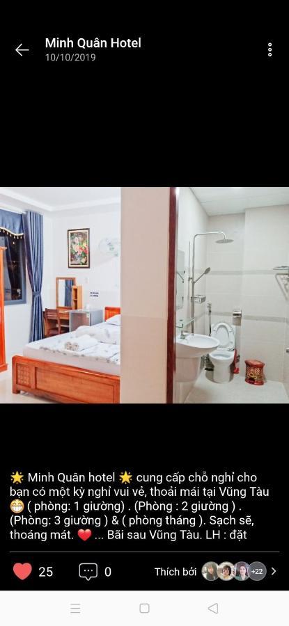 Minh Quan Hotel หวุงเต่า ภายนอก รูปภาพ